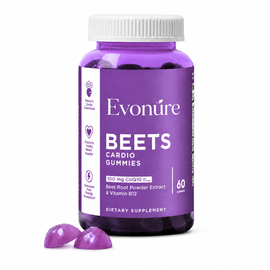 Beetroot Heart Gummies (60 Capsules)
